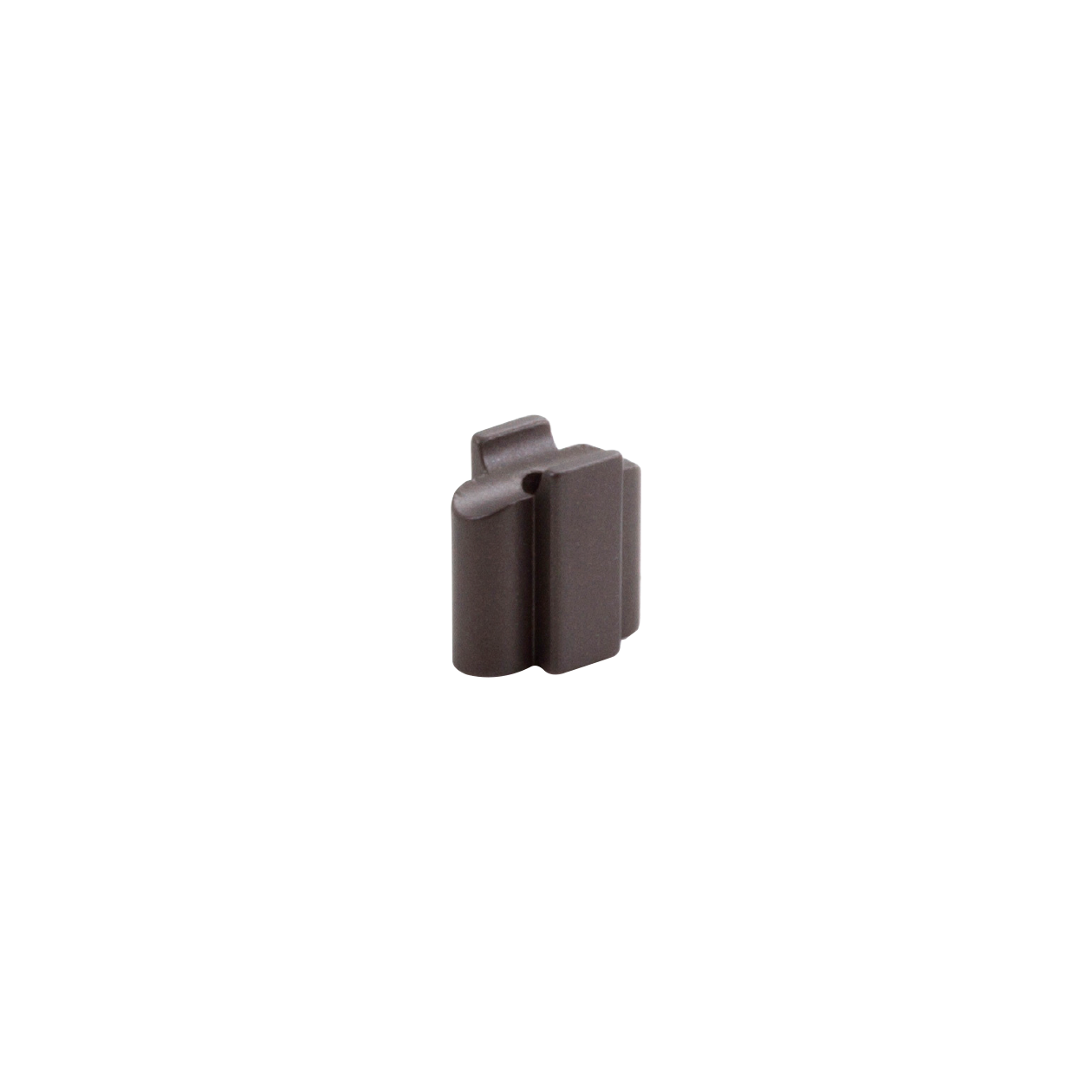 Arezzo Knurled Bar Handle - Double Fixing Post Only