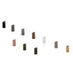 Arezzo Knurled Bar Handle - Round Fixing Post