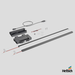 AvanTech YOU Illumination Design Profile — Anthracite | 270–650mm