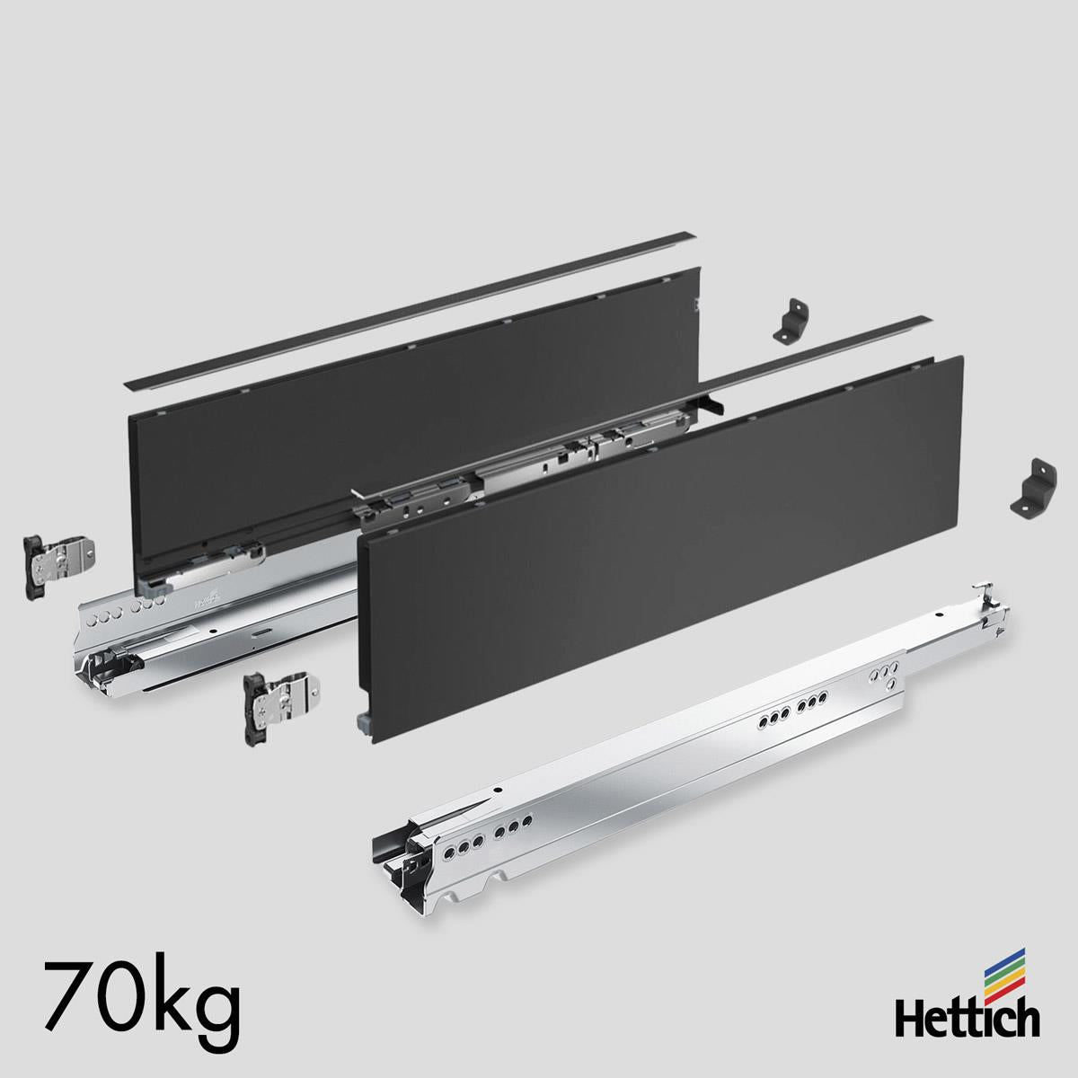 AvanTech YOU Drawer Box | Actro Silent 70kg — Anthracite