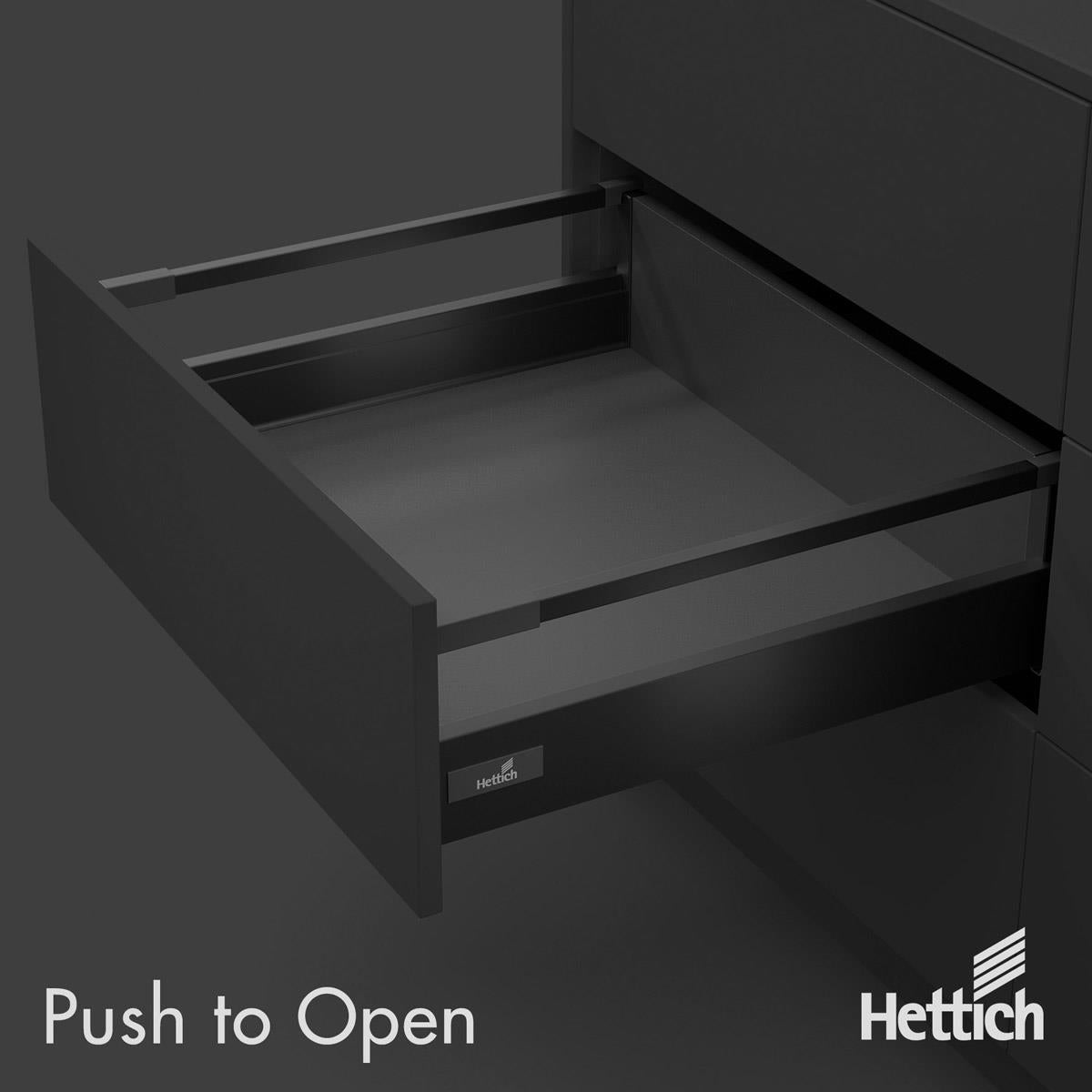 Atira Drawer Push-to-Open — Anthracite