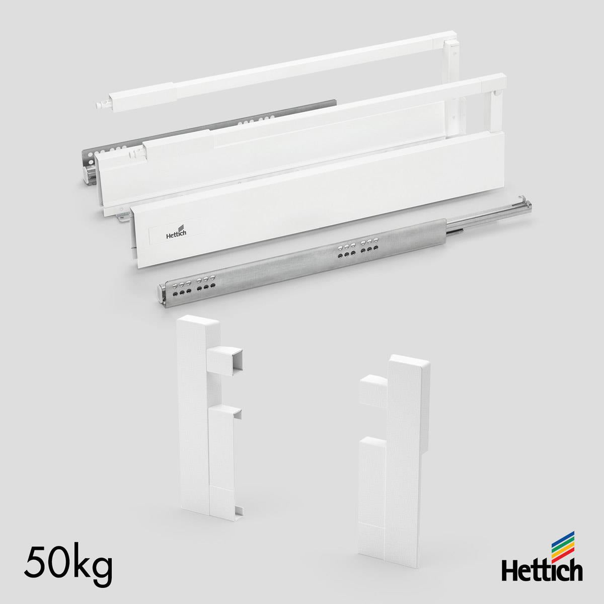 Atira Internal Drawer Set | 50kg Silent System — White