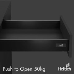 Atira Drawer | 50kg Push-to-Open — Anthracite