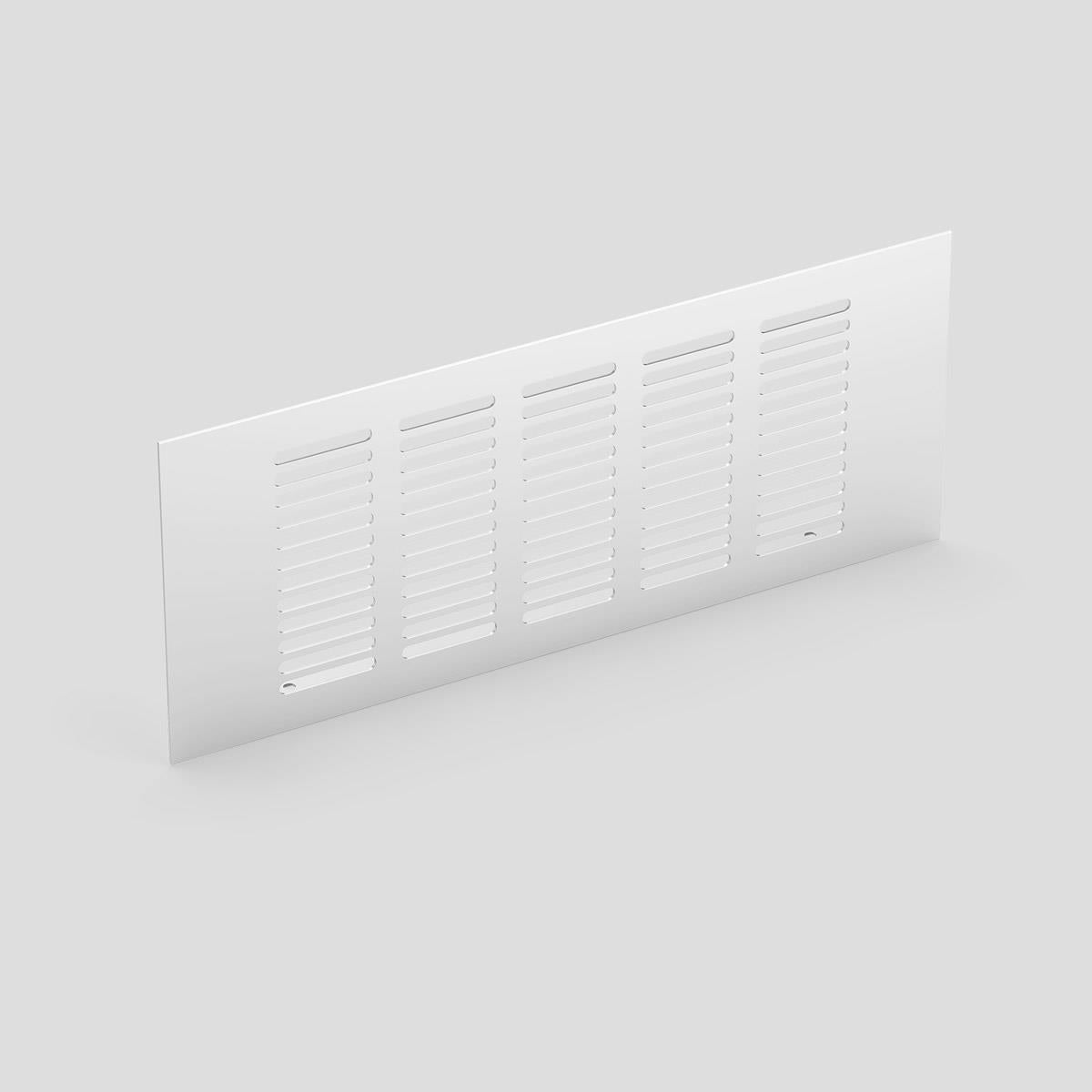 Aluminium Rectangular Vent — Satin Aluminium