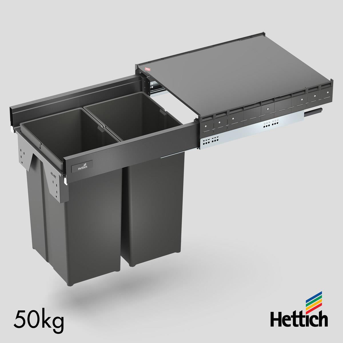 Atira Bin Set | 400–600mm Cabinet, 8L–42L