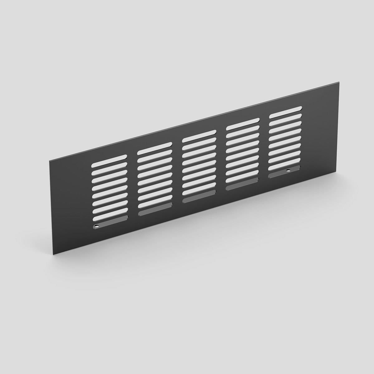 Aluminium Rectangular Vent — Black