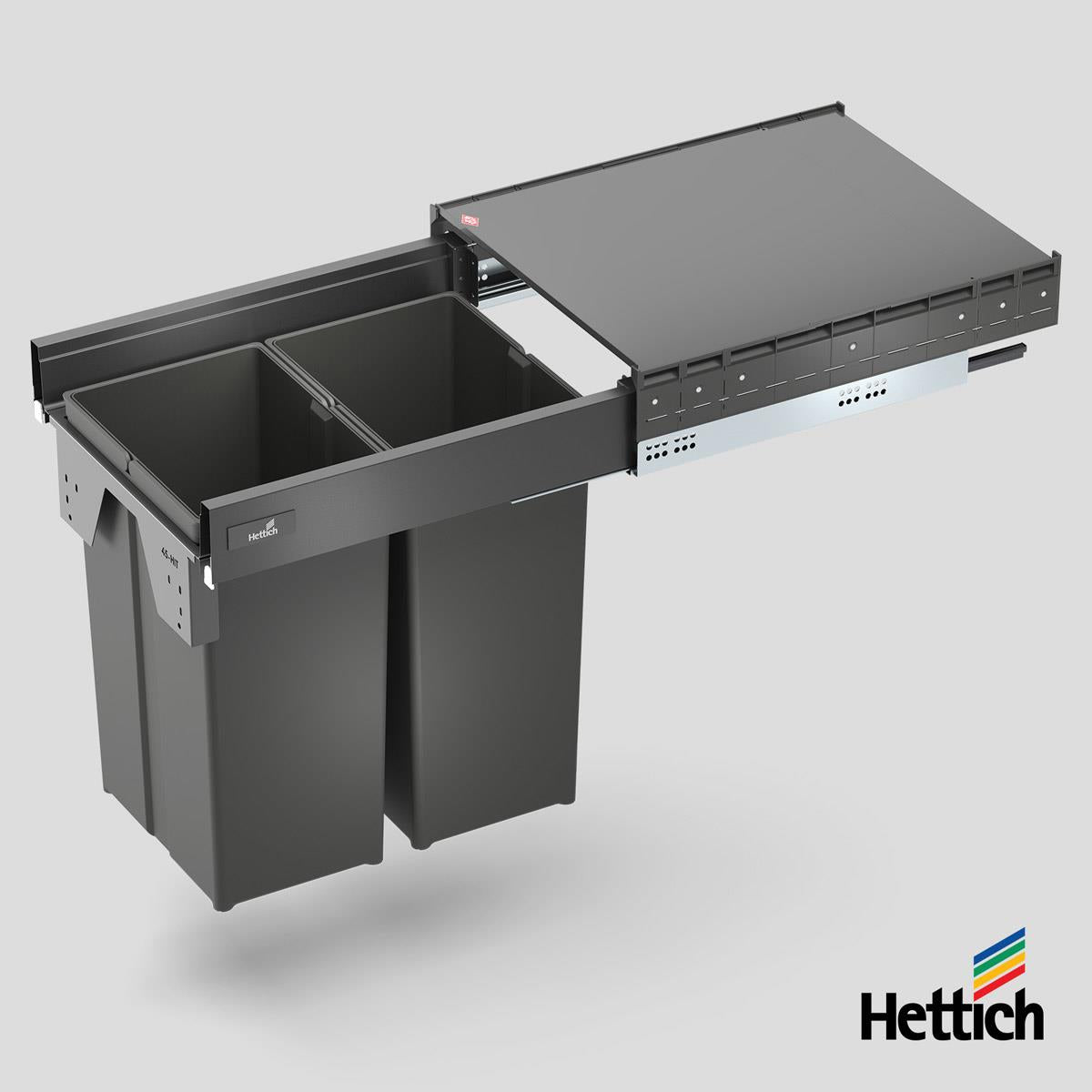 Atira Bin Set | 400–600mm Cabinet, 8L–42L
