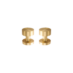 Alfie Solid Brass Door Knob | Gold