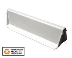 Agoform Cutlery Tray divider in White Grained. Size: 170mm x 40mm. Suitable for use with SKY and Separado cutlery trays