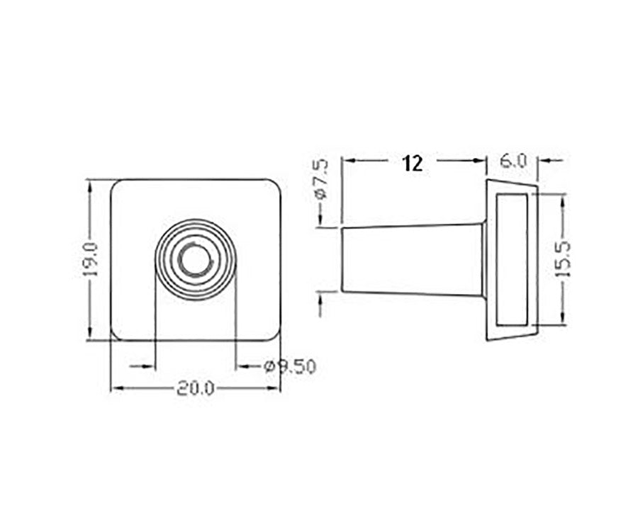 Armstrong Arresting Pin for Alum Locking Bar
