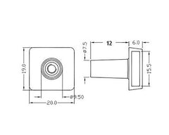 Armstrong Arresting Pin for Alum Locking Bar