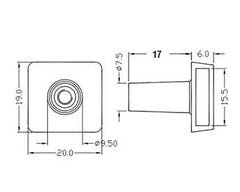 Armstrong Arresting Pin for Alum Locking Bar