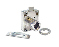 Armstrong Slam Lock Housing. Ø19mm x 22mm Barrel Length. Incl. Rosette and Striker Plate.