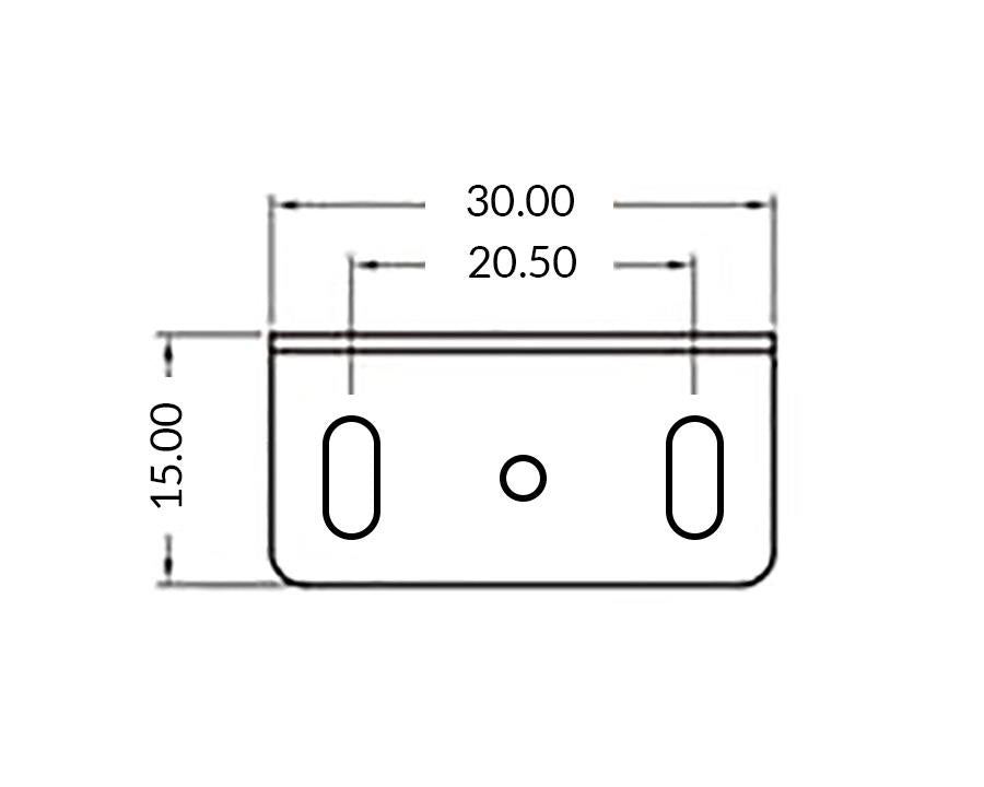 Armstrong Striker L-Type Plate with Adjustment