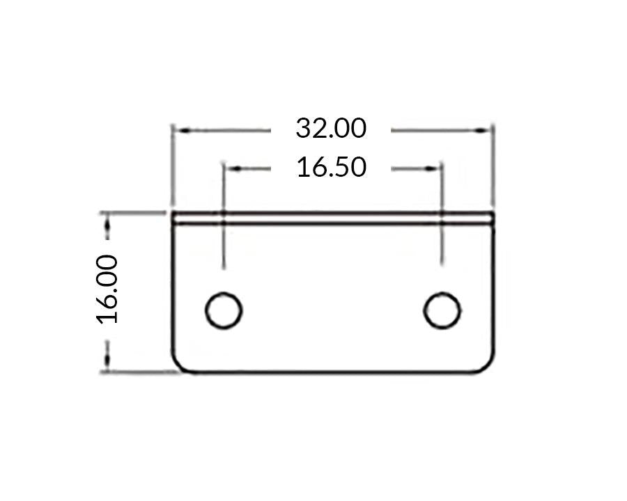 Armstrong Striker L-Type Plate with Adjustment