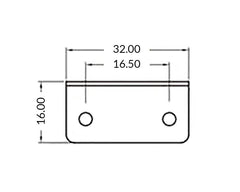 Armstrong Striker L-Type Plate with Adjustment