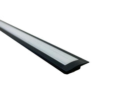Aluminium Lighting Channel End Plugs. Colour: Black. Sold per 10/pack