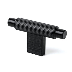 Arpa T Knob 70mm Brushed Black