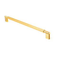 Arpa D Handle Brushed Dark Brass