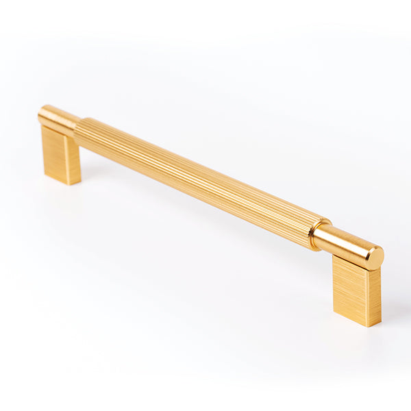 Arpa D Handle Brushed Dark Brass