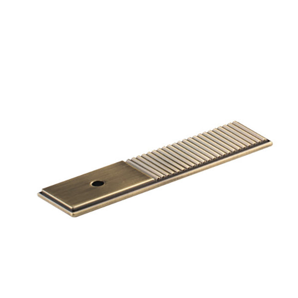 Barrington Backplate to Suit Knob Dark Brushed Brass