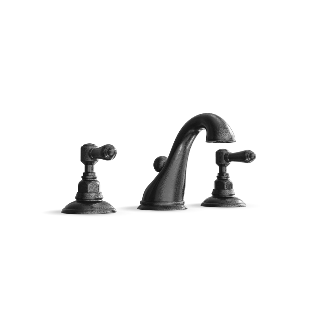 3-Hole Basin Tap — Swan-Neck Spout with Pop-Up Waste | Classico