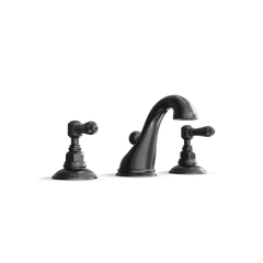 3-Hole Basin Tap — Swan-Neck Spout with Pop-Up Waste | Classico