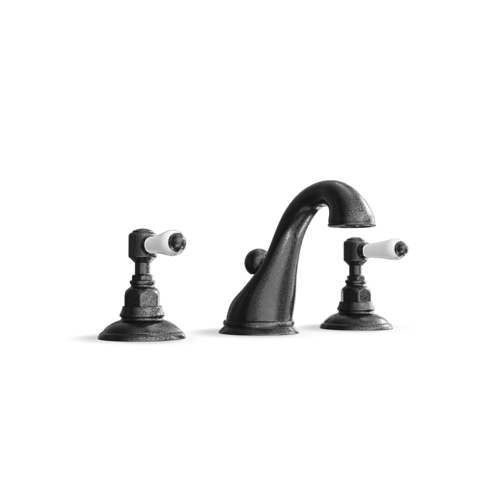 3-Hole Basin Tap — Swan-Neck Spout with Pop-Up Waste | Classico