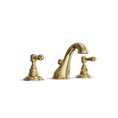3-Hole Basin Tap — Swan-Neck Spout with Pop-Up Waste | Classico