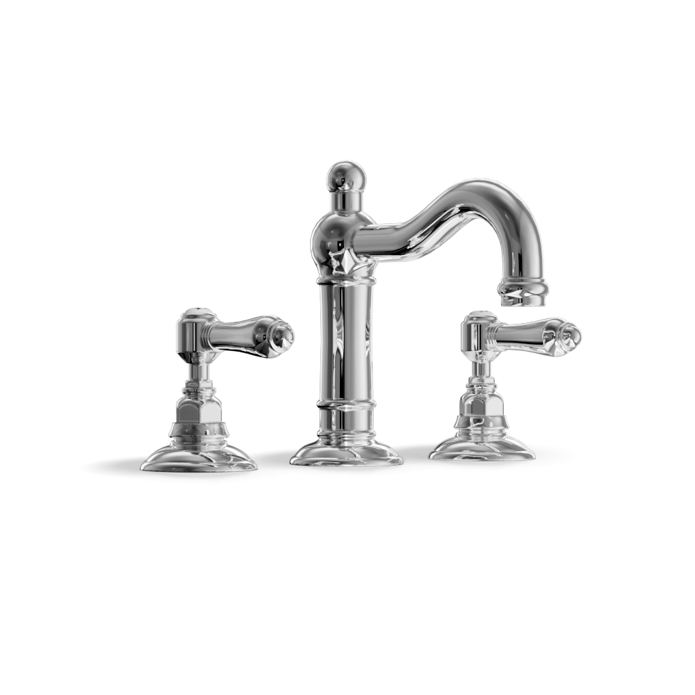 3-Hole Basin Tap — Swan-Neck Spout with Pop-Up Waste | Classico