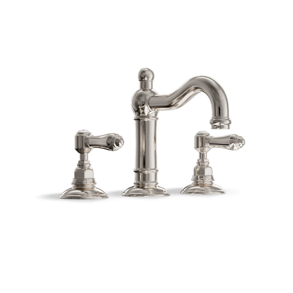 3-Hole Basin Tap — Swan-Neck Spout with Pop-Up Waste | Classico