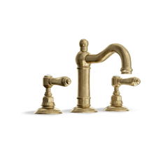 3-Hole Basin Tap — Swan-Neck Spout with Pop-Up Waste | Classico