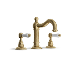3-Hole Basin Tap — Swan-Neck Spout with Pop-Up Waste | Classico