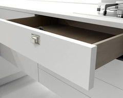 Armstrong Push Knob with Latch - Square