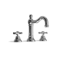 3-Hole Basin Tap — Traditional Column Spout | Classic Provincial