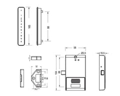 Armstrong Touch Panel Lock with Handle