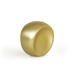Ball Knob Brushed Matt Brass