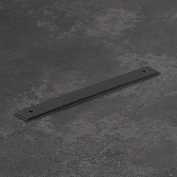 Barrington Backplate to Suit Bar Handle Matt Black