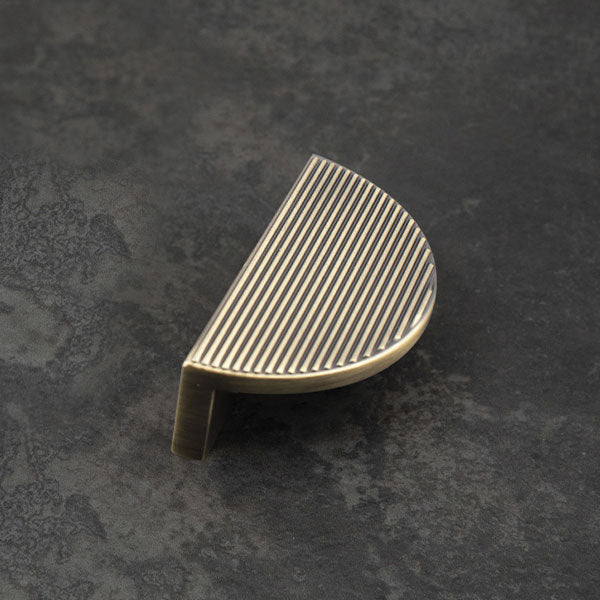 Barrington Eclipse Ribbed Dark Brushed Brass