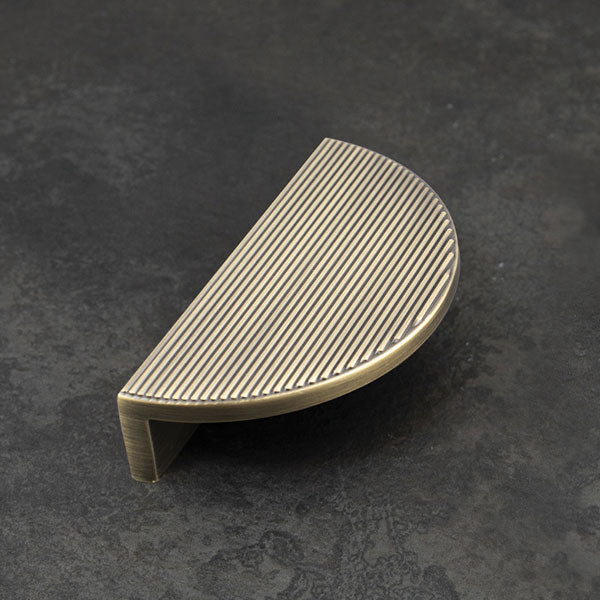 Barrington Eclipse Ribbed Dark Brushed Brass