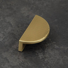Barrington Eclipse Ribbed Matt Brass