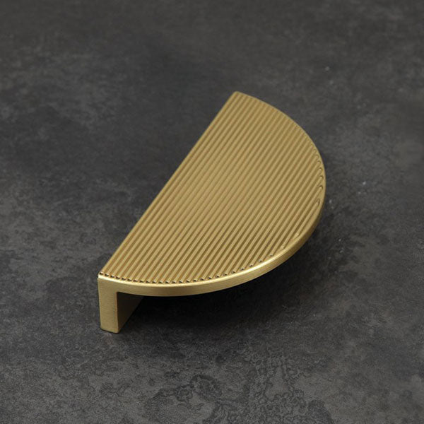 Barrington Eclipse Ribbed Matt Brass