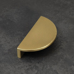 Barrington Eclipse Ribbed Matt Brass